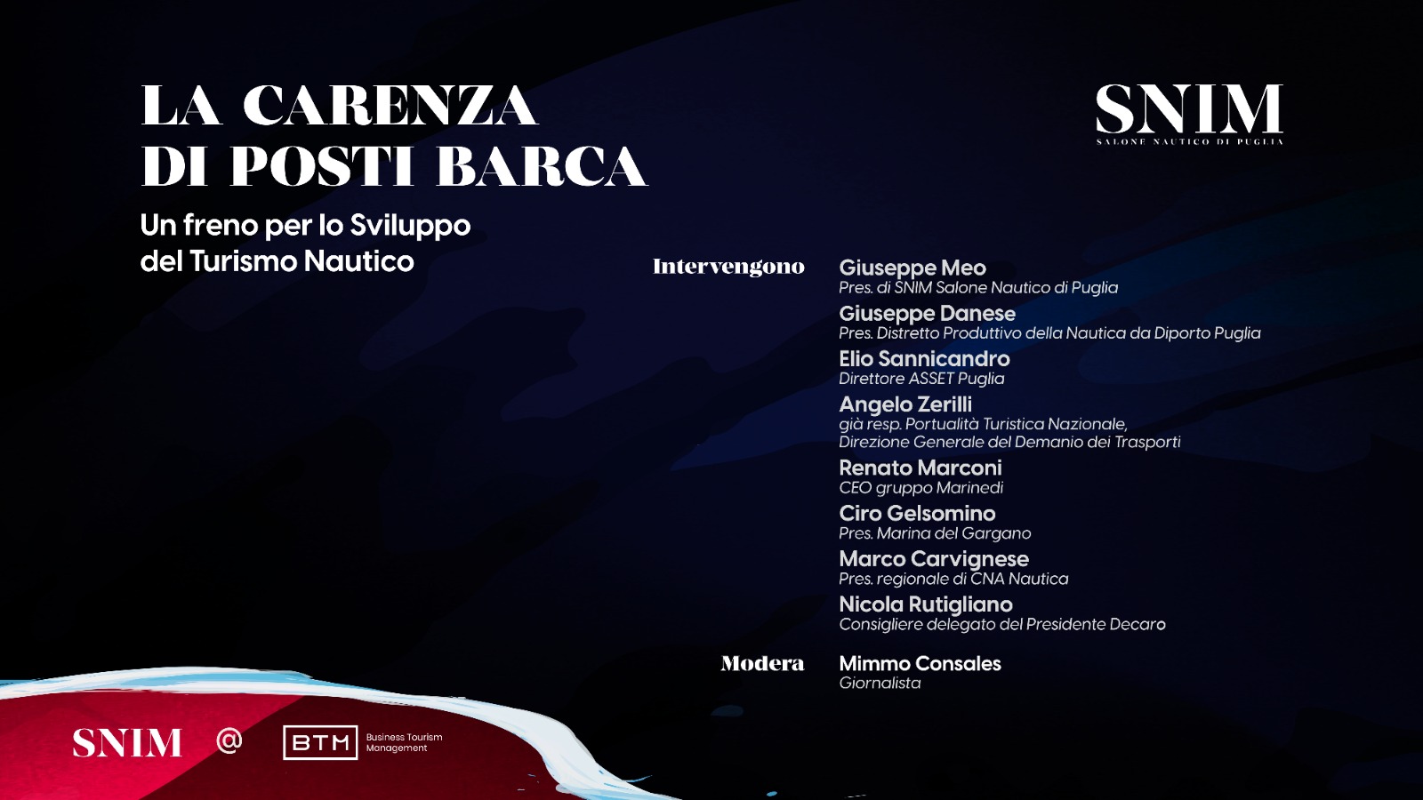 conferenza carenza posti barca