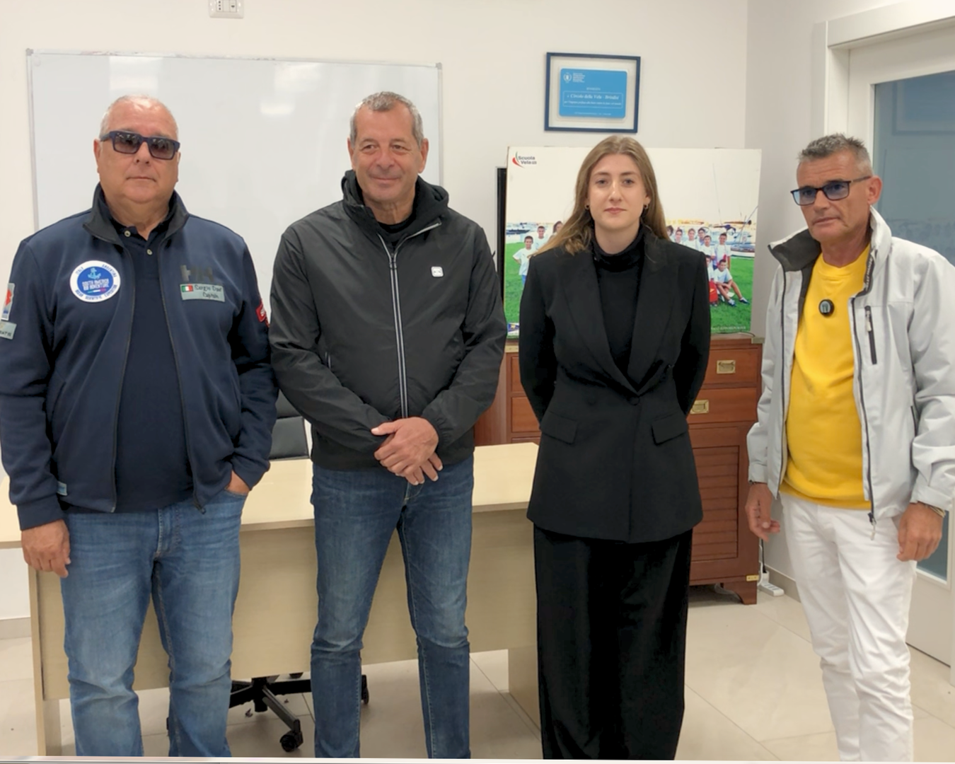 Presentata a Brindisi la nuova impresa oceanica a bordo di uno Stingher di Italboats